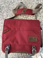 Jack Wolfskin Umhängetasche bordeauxrot, neuwertig