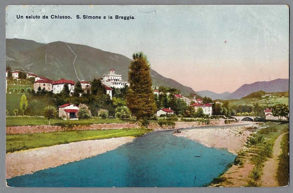Cartoline postali: CHIASSO, S. SIMONE E LA BREGGIA, * – Usato da Pura venduto da ulisse1957