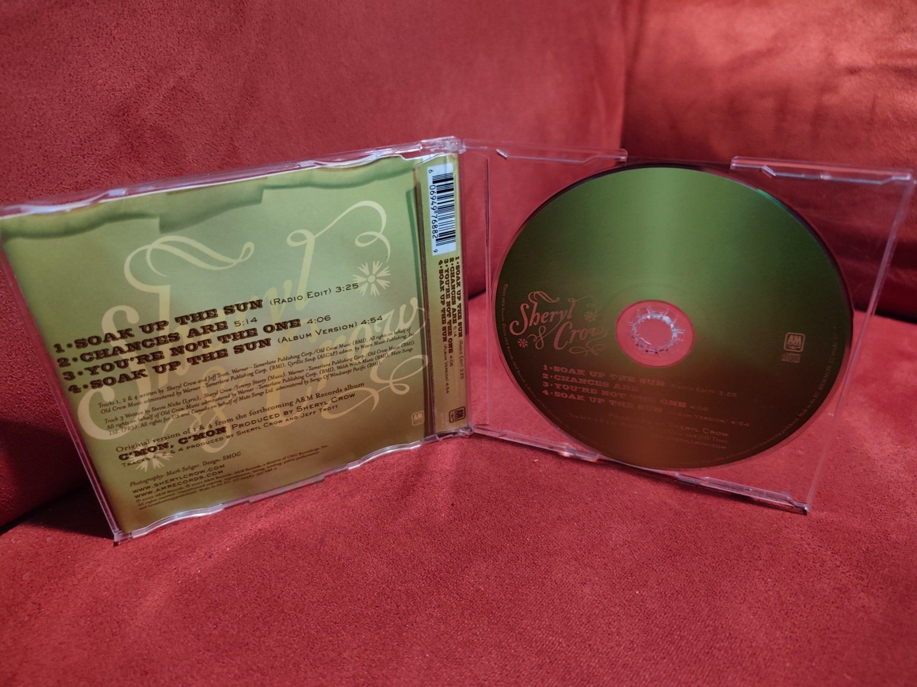 CD: Sheryl Crow Soak Up The Sun CD-Single – Usato da Zofingen venduto da noise123 2