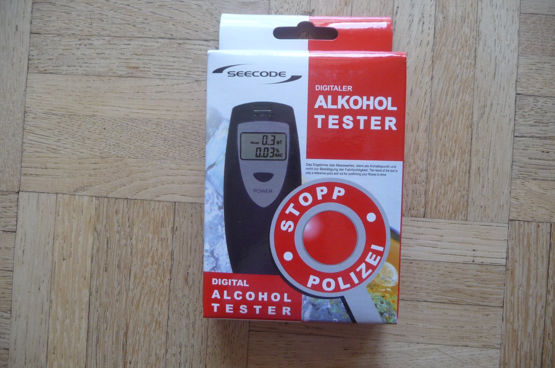 Misurare: Digitaler Alkoholtester inkl. Batterien – Nuovo e nell'imballaggio originale da Zürich venduto da Edje