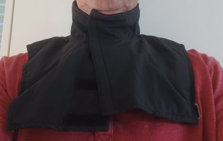 Für Biker. Unterziehkragen statt Tuch 