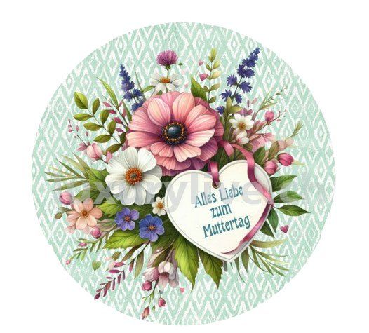 Tutte le decorazioni: Tortenaufleger, Topper, Deko, Blumen – Nuovo e nell'imballaggio originale da Dagmersellen venduto da mar_h5rk 1