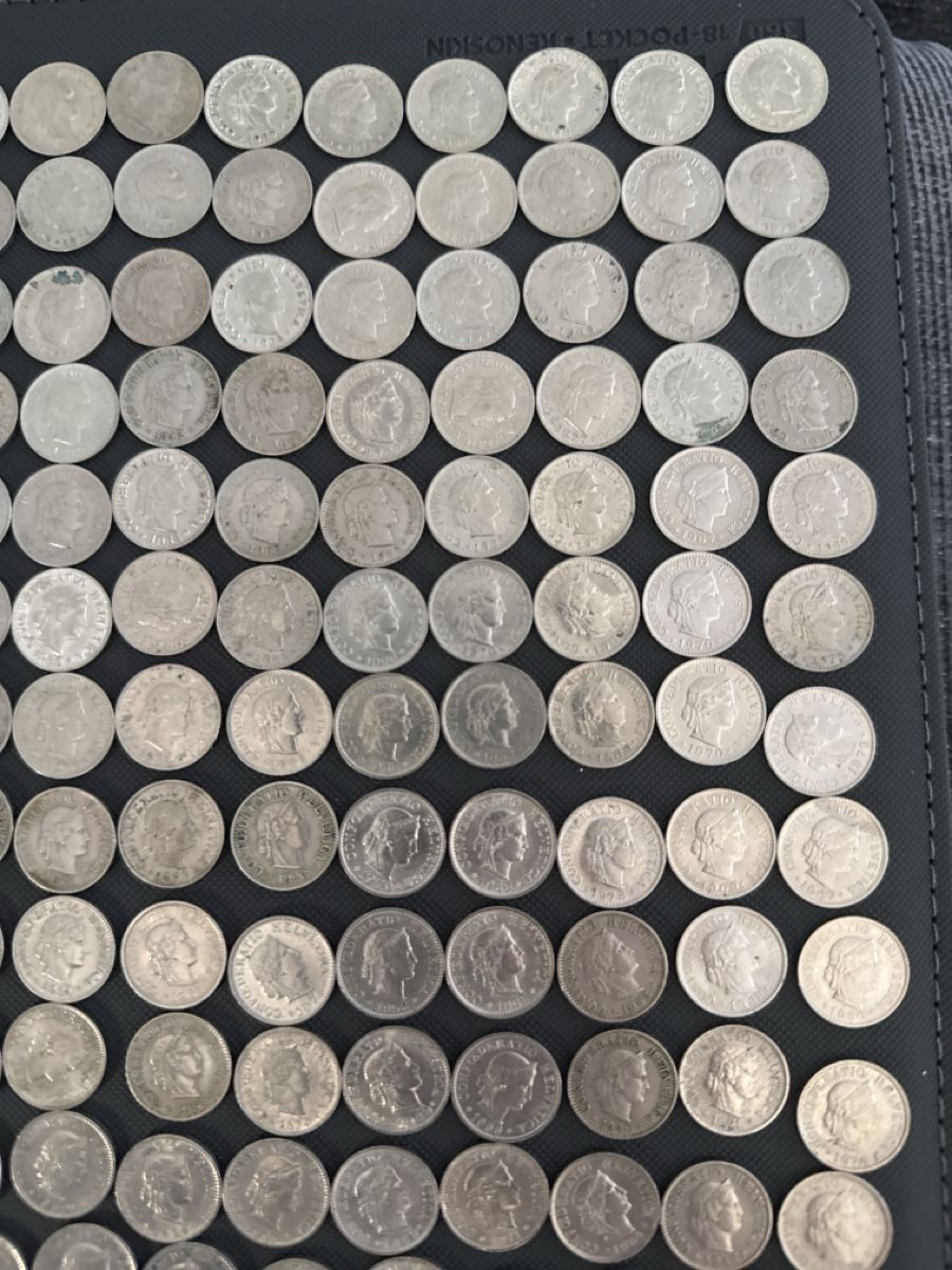Tutti le monete: 5 Rappen Silber 204 Stück ab 1926 – Usato da St. Margrethen SG venduto da meg_6b9w 2