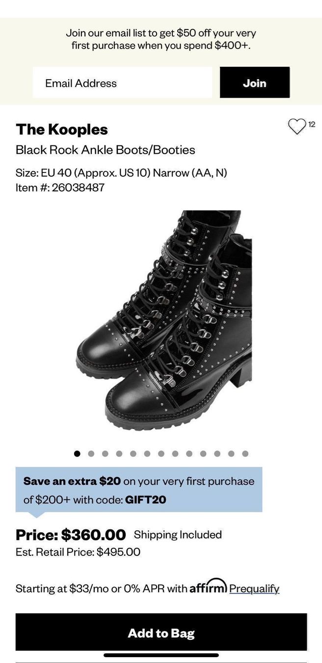 Kooples Damenschuhe: Luxus: The Kooples Boots Gr. 40, 360 $ – Neu und originalverpackt aus Kreuzlingen von shopaholicatheart_3 3