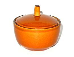 « Rössler » Zucker-/ Deckeldose - Braun - Ø 11.5cm