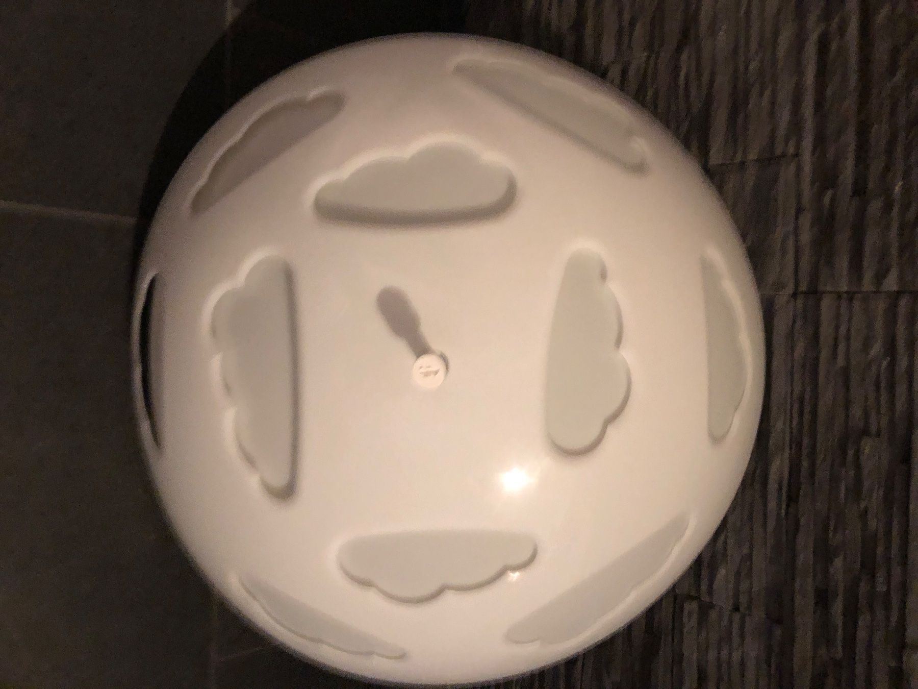 Ikea Kronleuchter & Deckenlampen: Ikea Deckenlampe  Weiss mit Wolken – Gebraucht aus kriens von fry80