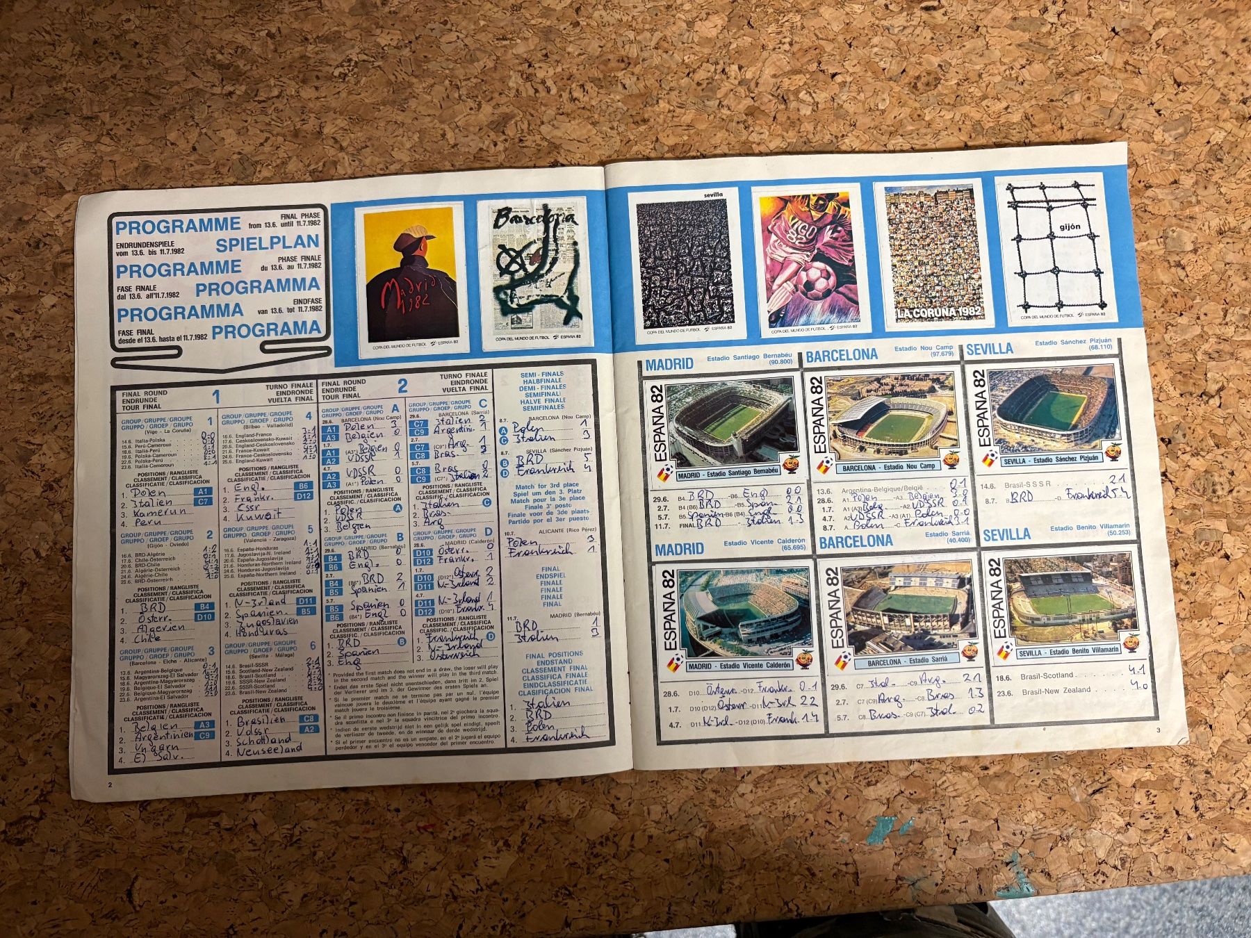 Panini Album: Panini Album Espana 1982 – Usato da Rudolfstetten venduto da Clodo1975 2