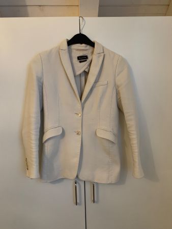 Massimo Dutti Blazer Creme, Grösse S