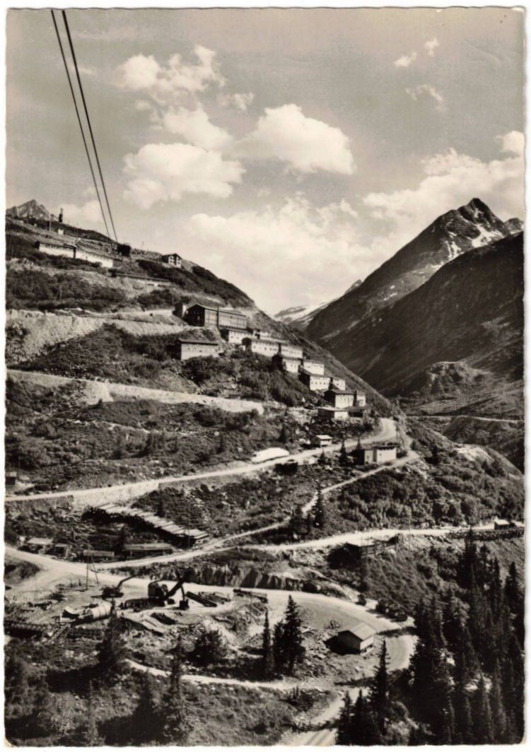Cartoline postali: Sedrun - Luftseilbahn Tgom--Lai da Nalps – Usato da Binningen venduto da Mountainrider