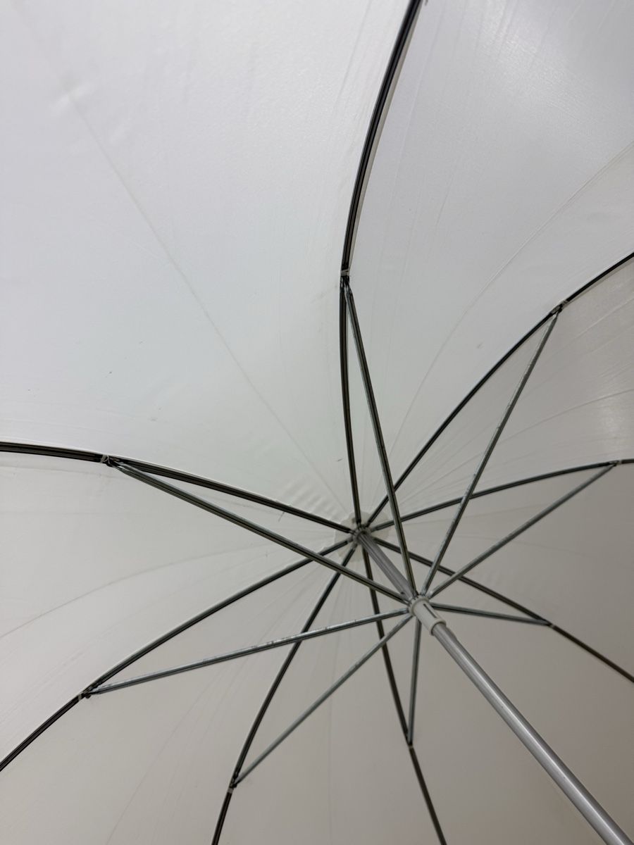 Sonnenschirme: Weisser Golf - oder Regenschirm mit Holzgriff, Top Zustand! – Gebraucht aus Bern von HBYISIS