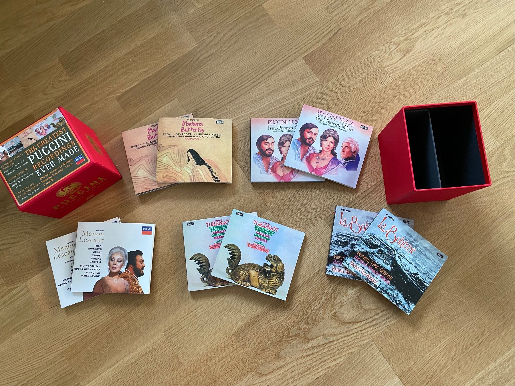 CDs: Greatest Puccini Recordings Ever Made - opera CD Box – Gebraucht aus Thalwil von  2