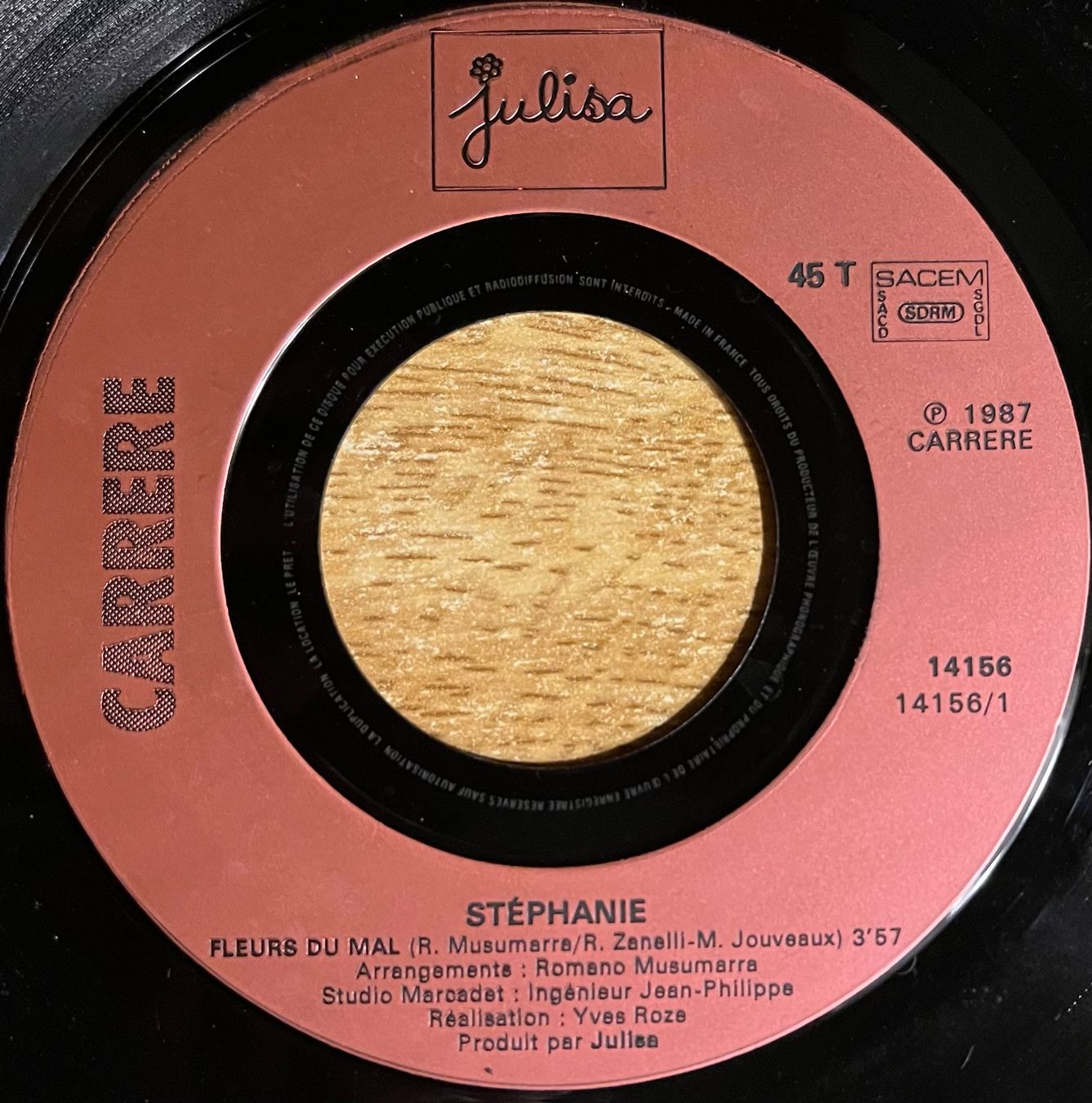 Schallplatten: STEPHANIE - FLEURS DU MAL – Gebraucht aus Bussigny von vinyl-pas-cher 2