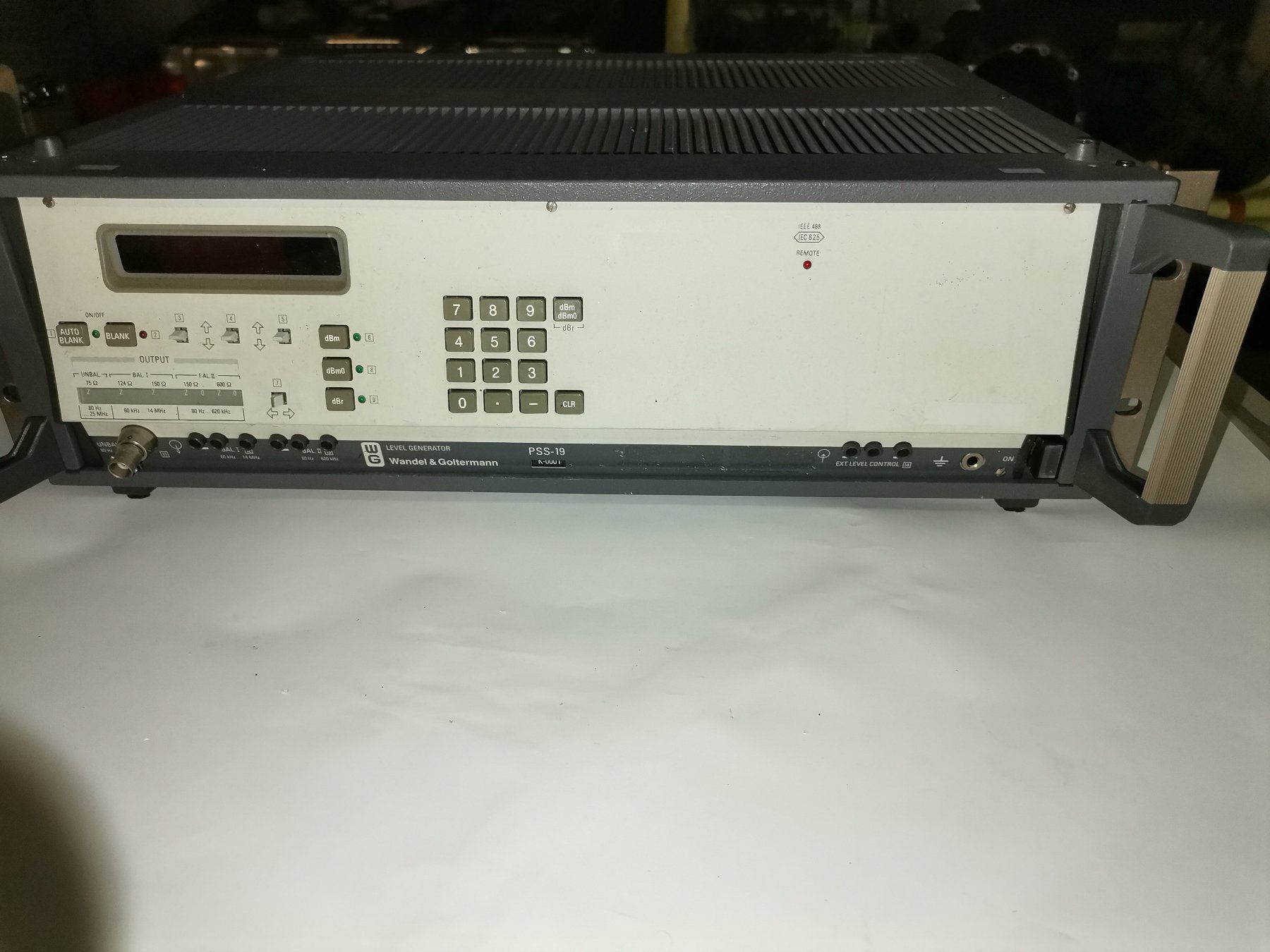 Misurare: Signal Generator Wandel & Goltermann PSS-19 – Difettoso da Kleindöttingen venduto da Katze99 1