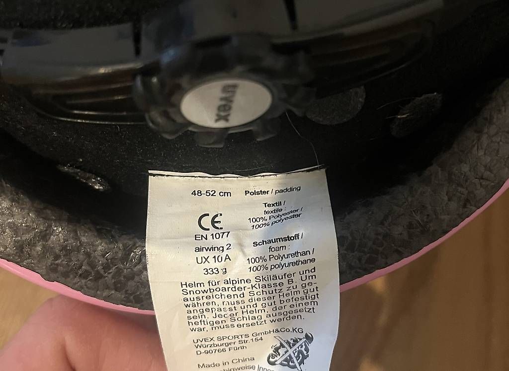 Uvex Caschi: Kinder Skihelm + Brille – Usato da Tägertschi venduto da Oktagon62 3