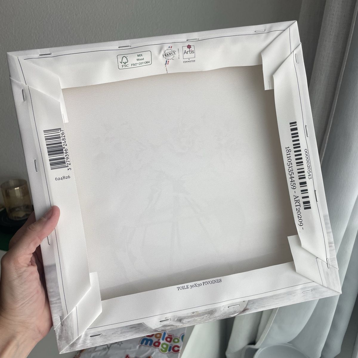 Foto & Immagini: Leinwandbild Blumen Motiv 30x30cm – Nuovo (secondo la descrizione) da Utzenstorf venduto da beatrice.ch 1