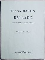 Notenheft: Frank Martin
