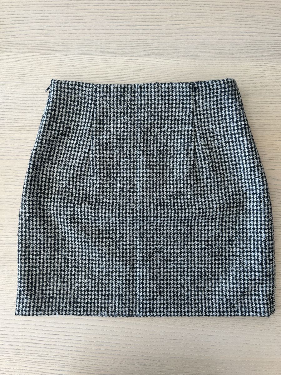 H&M Röcke: H&M Houndstooth Tweed Minirock Gr. 34 – Neu (gemäss Beschreibung) aus Zürich von kanabelk
