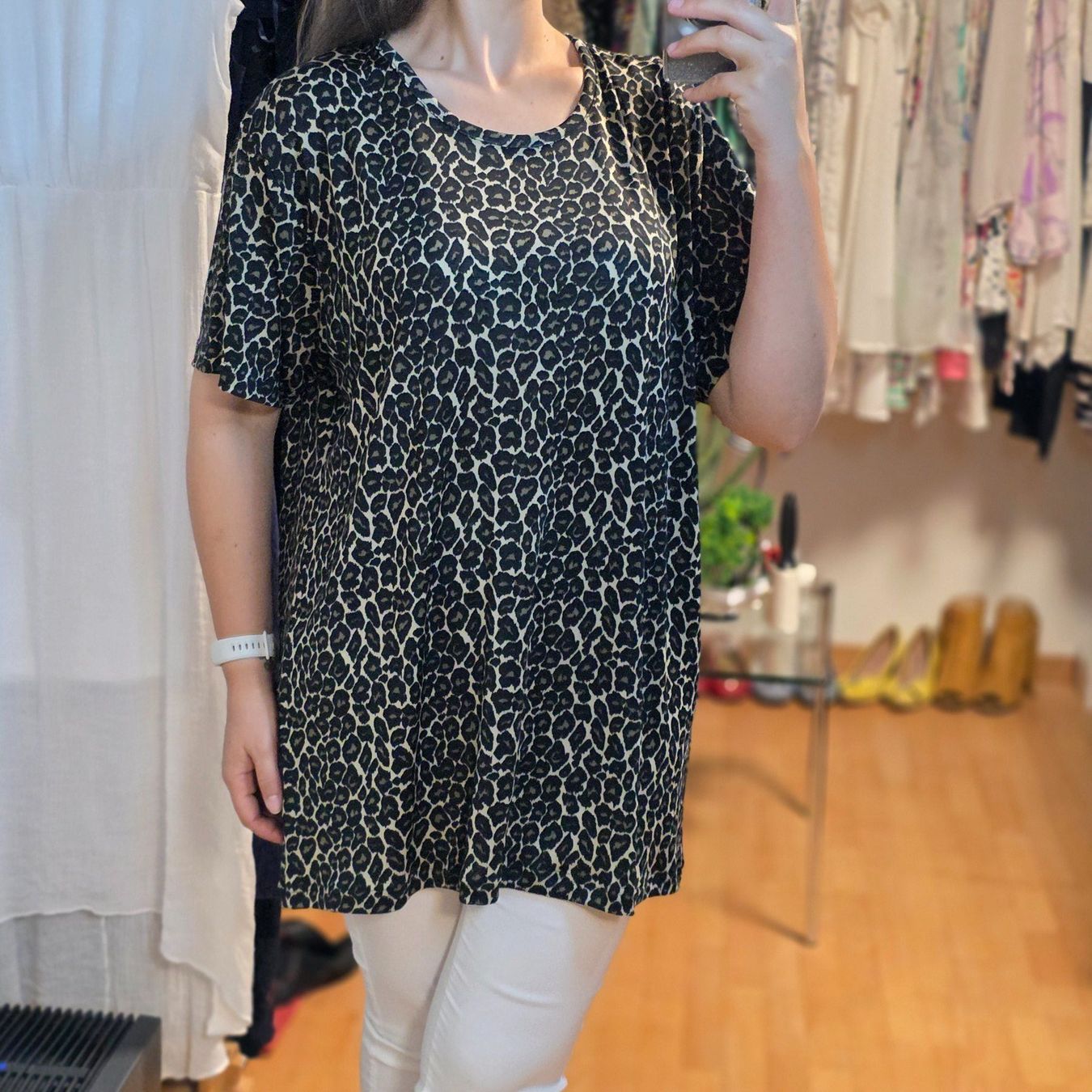 Camicette: Leopard Bluse  leicht 2XL/3XL – Usato da Wald ZH venduto da CapLux 3