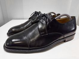 Moreschi Herrenschuhe Gr. 44 – Leder Derby – Made in Italy