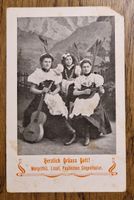Photokarte Geschwister Siegenthaler, Schaden w.a. Bild