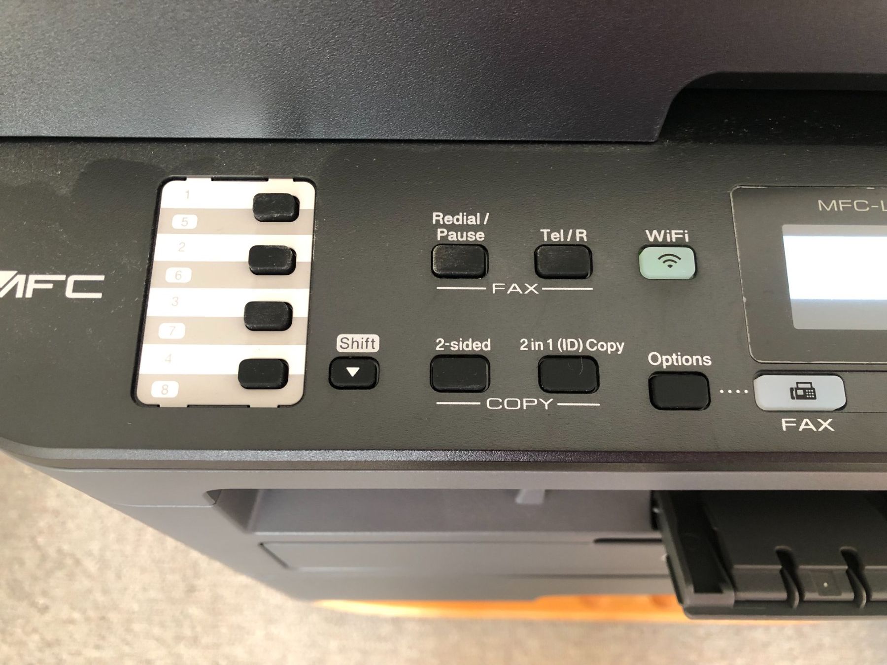 Brother Drucker: Brother MFC-L2710DW Laser-Multifunktionsdrucker – Gebraucht aus Bassersdorf von  3