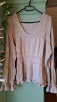 Pull ample beige-rose JUBYLEE super look  taille S-M