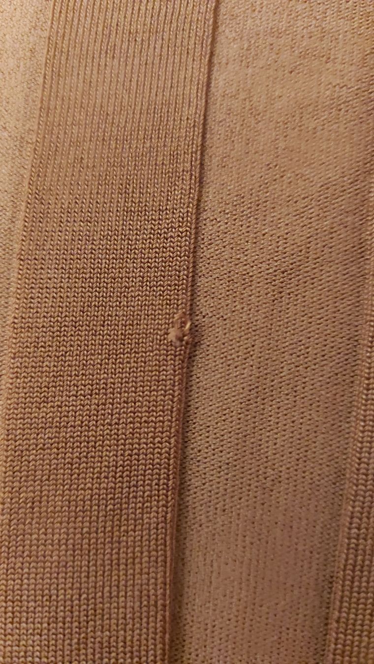 Sandro Maglioni & Felpe: Pullover von SANDRO in camel - sexy Rückenausschnitt - Gr. S – Usato da Pfäffikon ZH venduto da siae 4