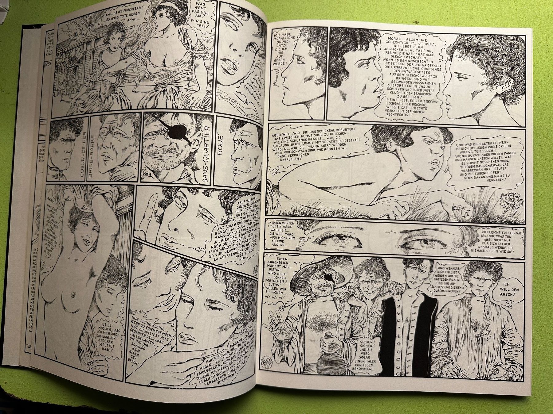 Comics: Guido Crepax: Justine. – Gebraucht aus Zürich von allp 3