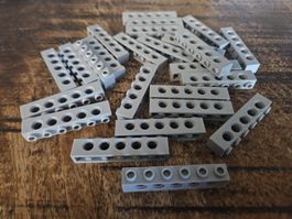 lego 3894 lot de 25 pièces Light Bluish Gray Technic, Brick