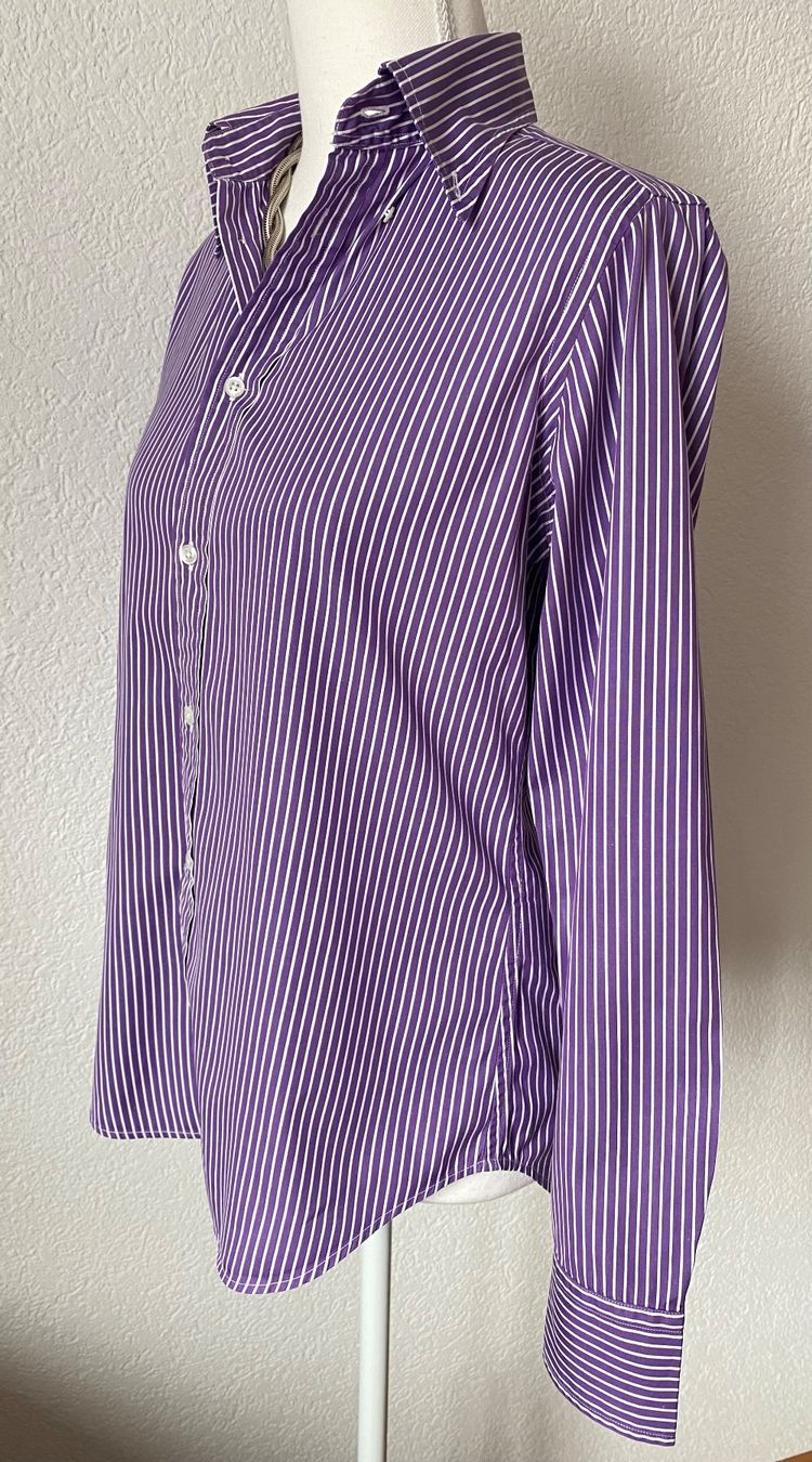 Ralph Lauren Camicette: Ralph Lauren Hemdbluse aus Baumwolle Grösse 8 – Usato da Oberwil BL venduto da Leni-Mischi 2