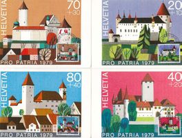 Maximumkarte 4 Stück PRO PATRIA Serie 1979 sehr gut erhalten