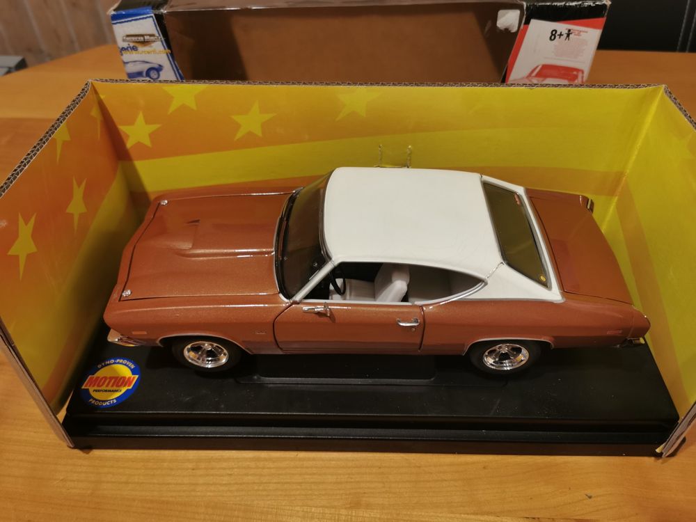 Chevrolet Corvette Motion Baldwin 1963 "The Skunk" - 1/18 Ertl 33389, Neuve