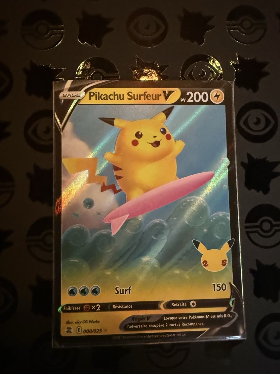 Pokémon Carte collezionabili: Pikachu surfeur  – Usato da La Plaine venduto da 8-X