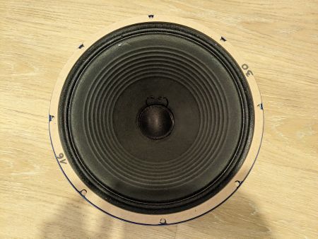 Weber Blue Dog 12F 30W ceramic magnet speaker 16 ohm