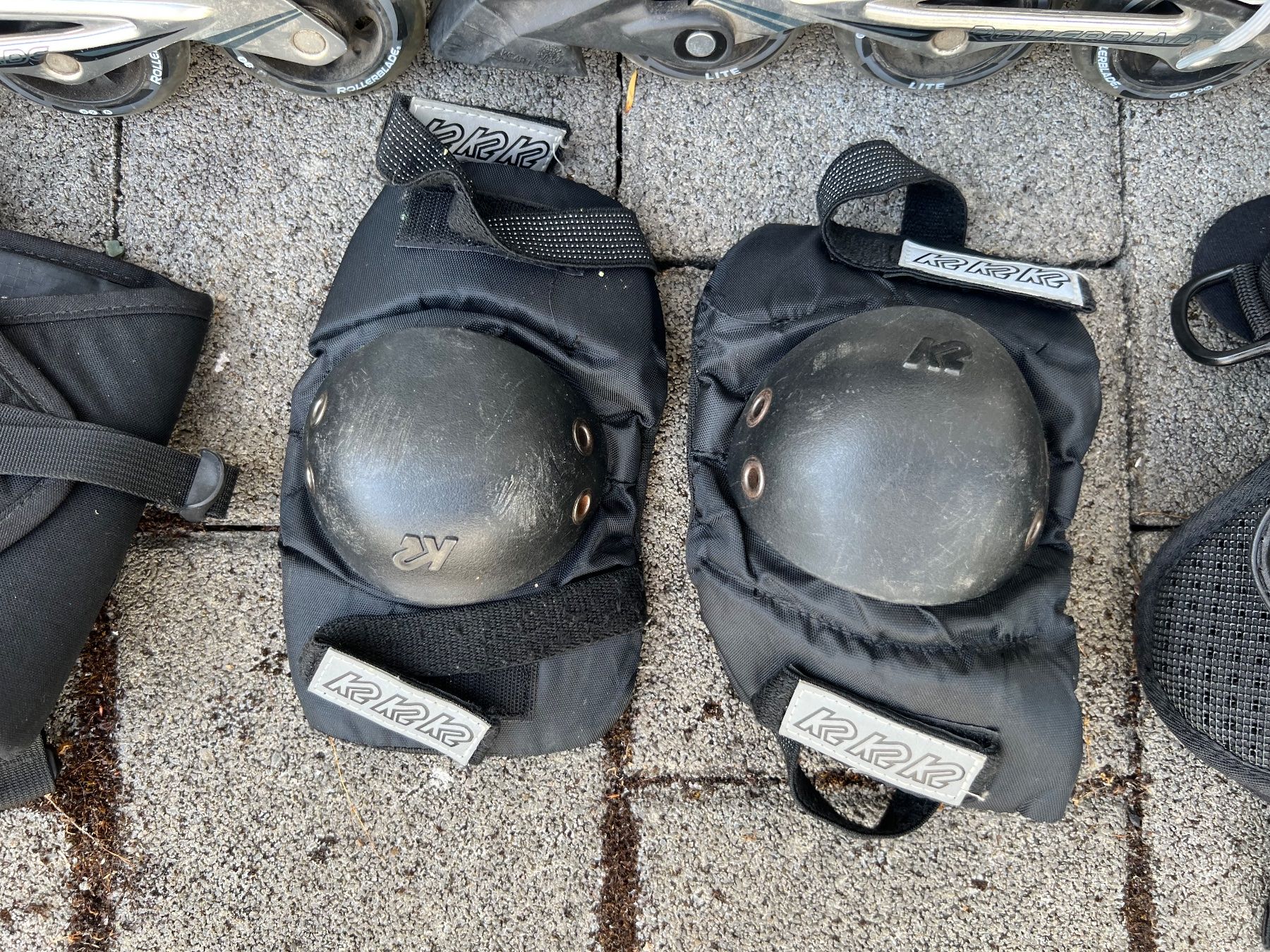 K2 Patins à roul. & inline: Rollerblades mit Protektoren, wenig gebraucht – D'occasion à Bottmingen par dan_dv62 8