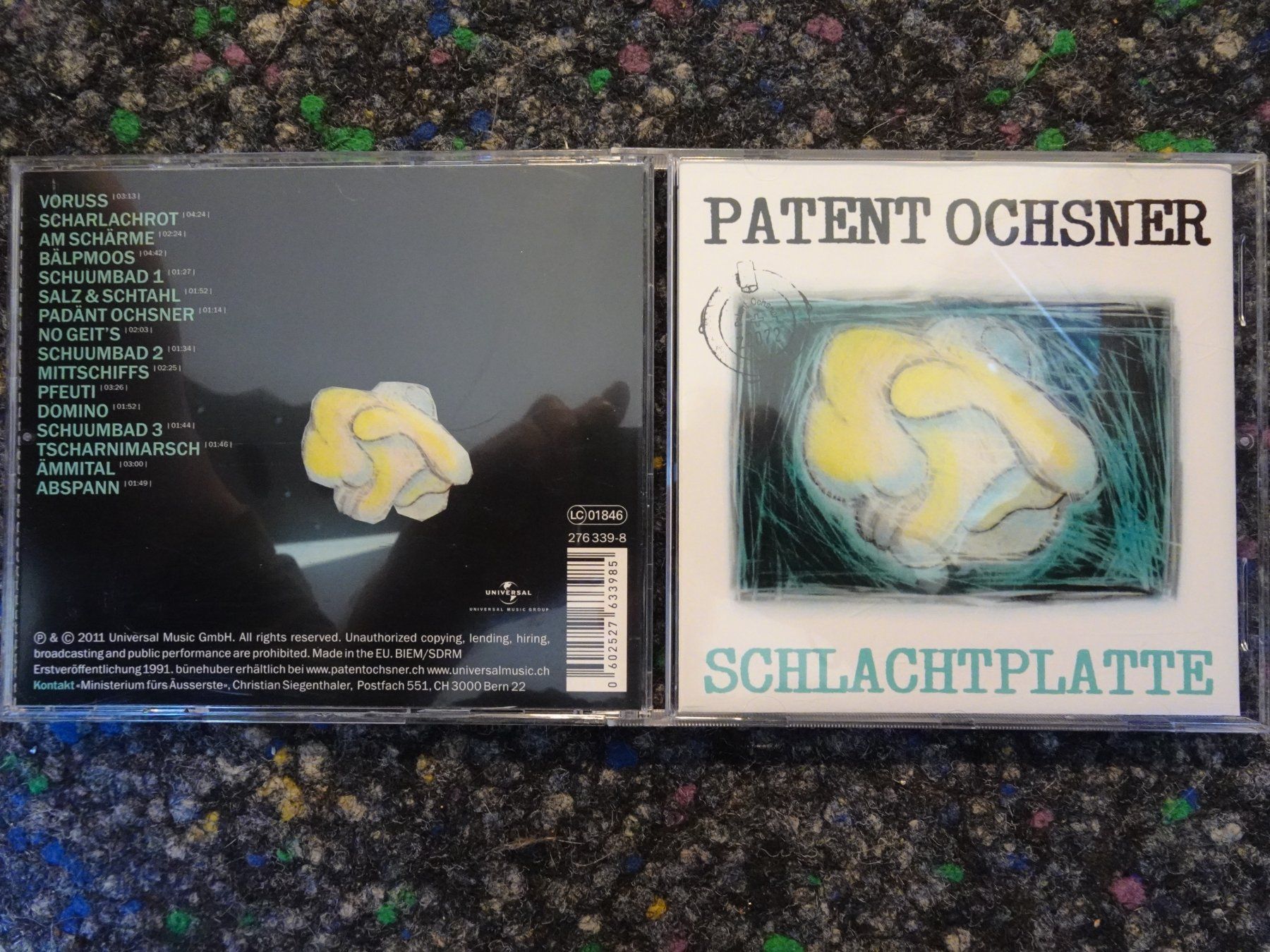 CD: CD : Patent ochsner – Usato da Lotzwil venduto da Kiddis