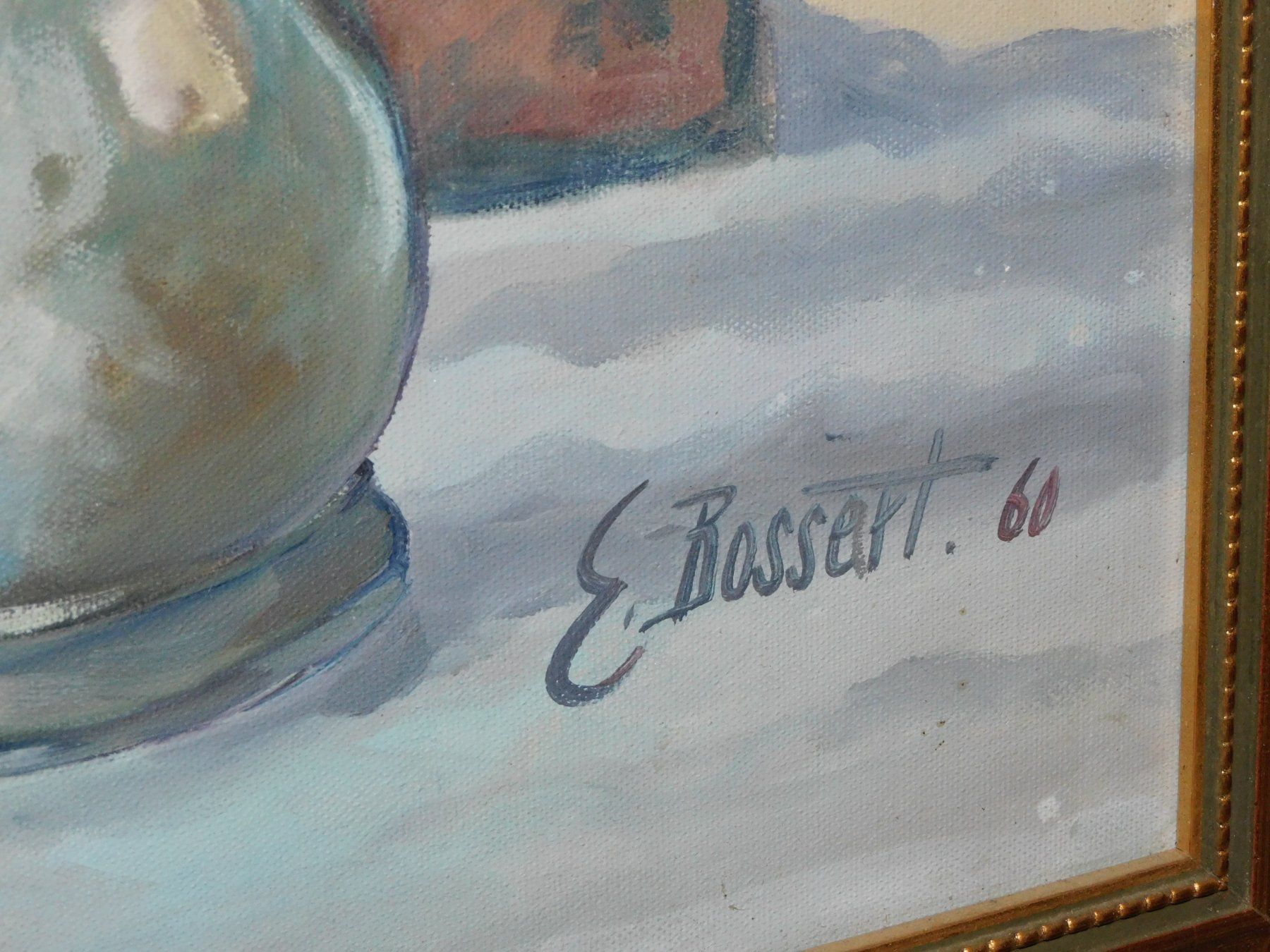 Dipinti: Kunst Gemälde gr Still Leben  -  Ölgemälde signiert Bild – Usato da Sursee venduto da 76 6