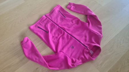 Odlo Outdoor Fleece Sportjacke/ Women Gr. 152 in pink