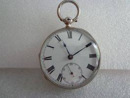 Antike Englische Taschenuhr mit Schlüssel