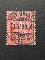 perfekter vollstempel auf Znr. 61b