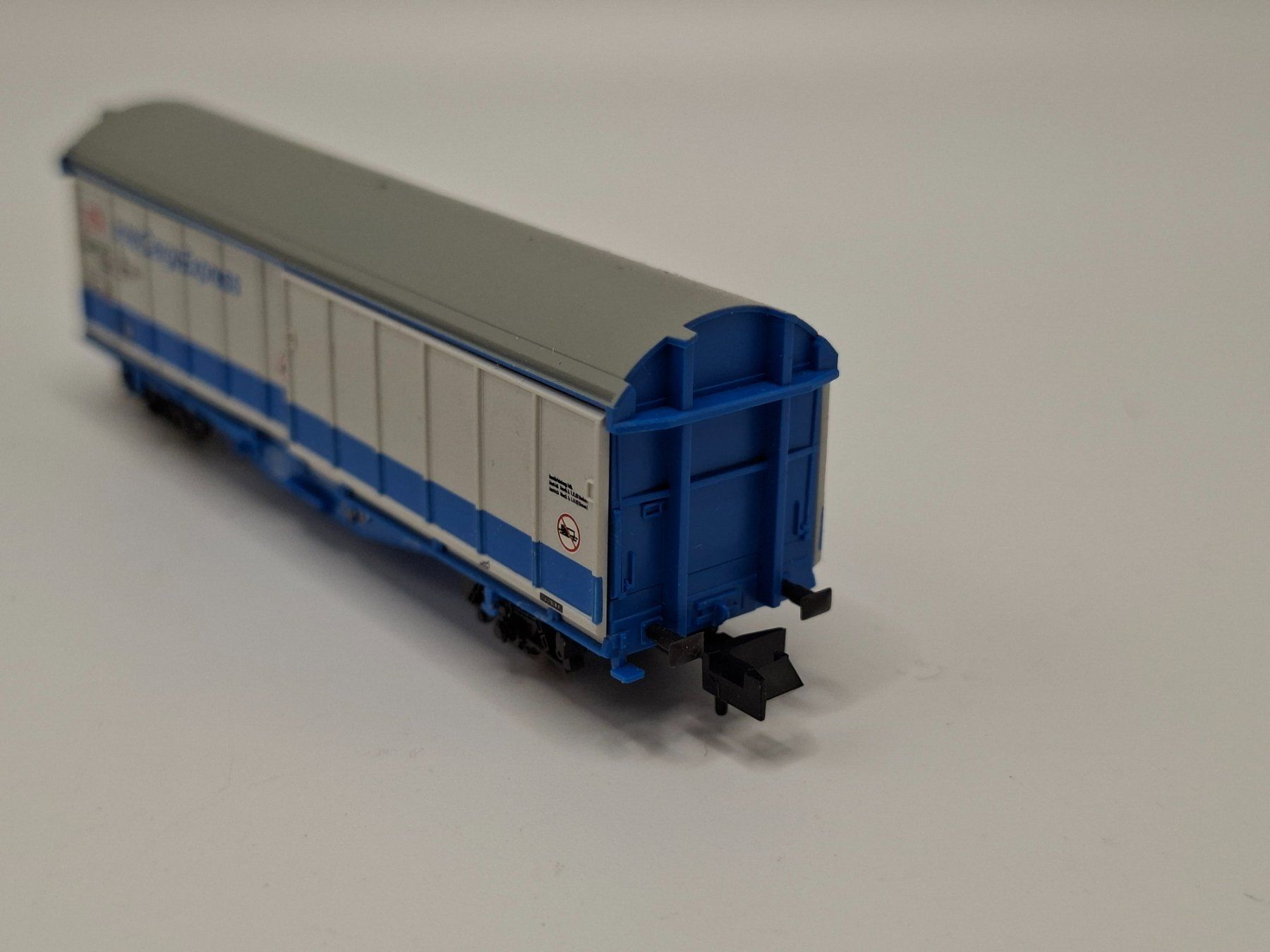 Trix Modelleisenbahnen: Minitrix 13230 DB Schiebewandwagen InterCargoExpress (DHW) – Gebraucht aus Birr von waruco 2