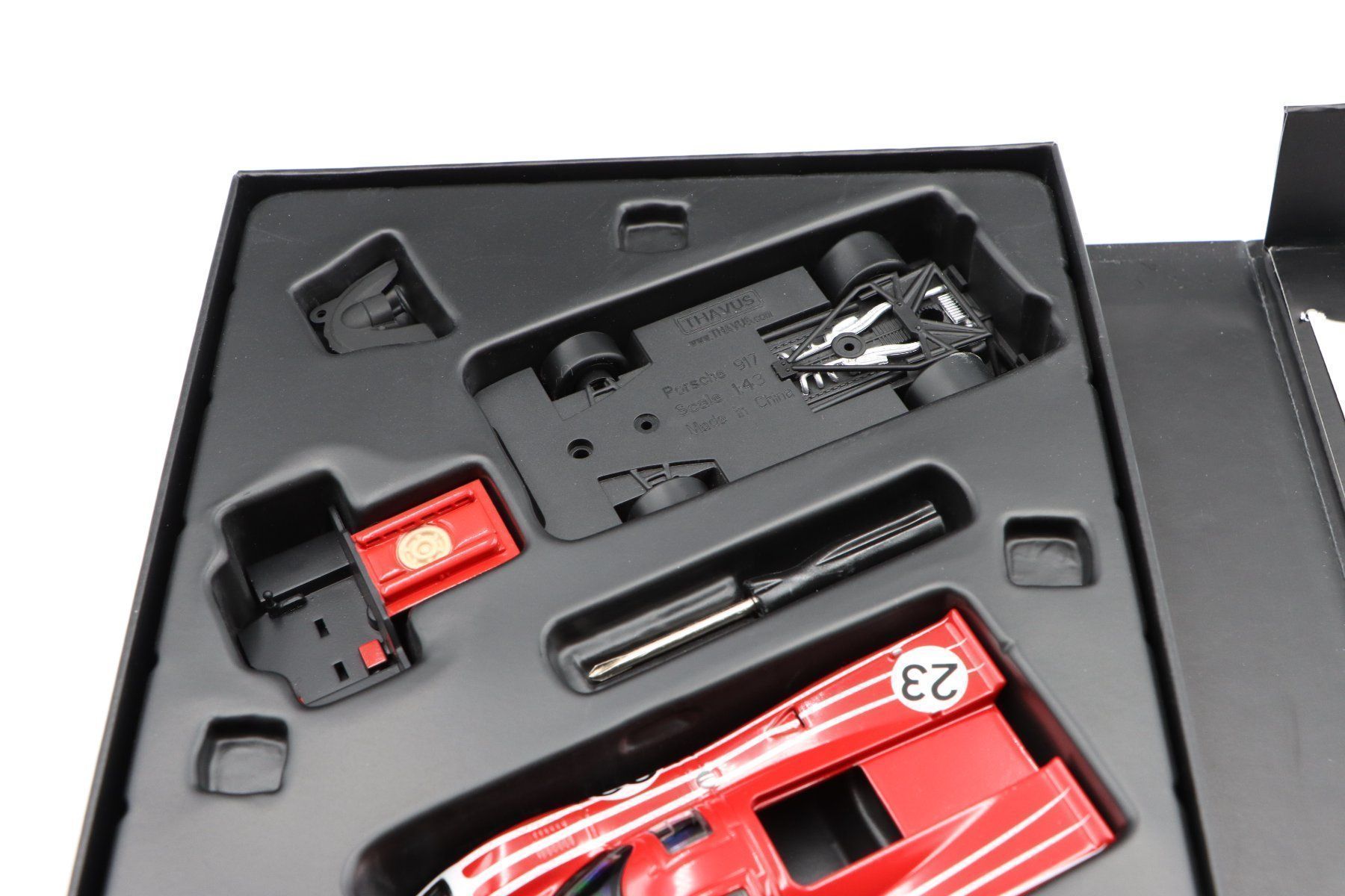 Porsche Modellini d'auto: Porsche 917 1:43 Thavus Bausatz – Nuovo e nell'imballaggio originale da Bühl b.Aarberg venduto da modelldiecast 4