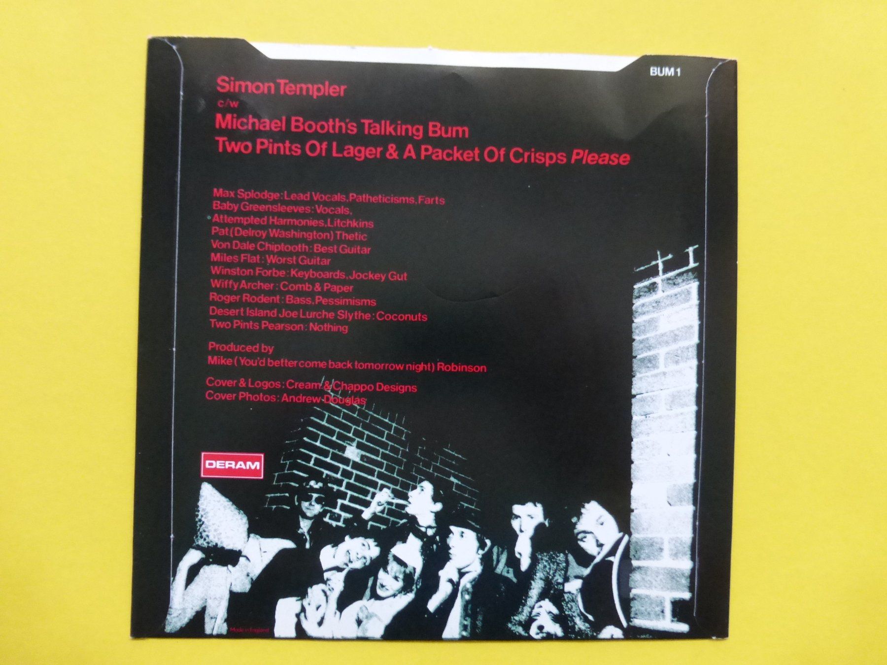 Dischi in vinile: Splodgenessabounds – Simon Templer – Usato da Zürich venduto da Swiss57 1