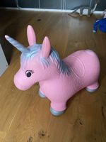 Licorne gonflable rose pour enfants - Amusant et sûr !