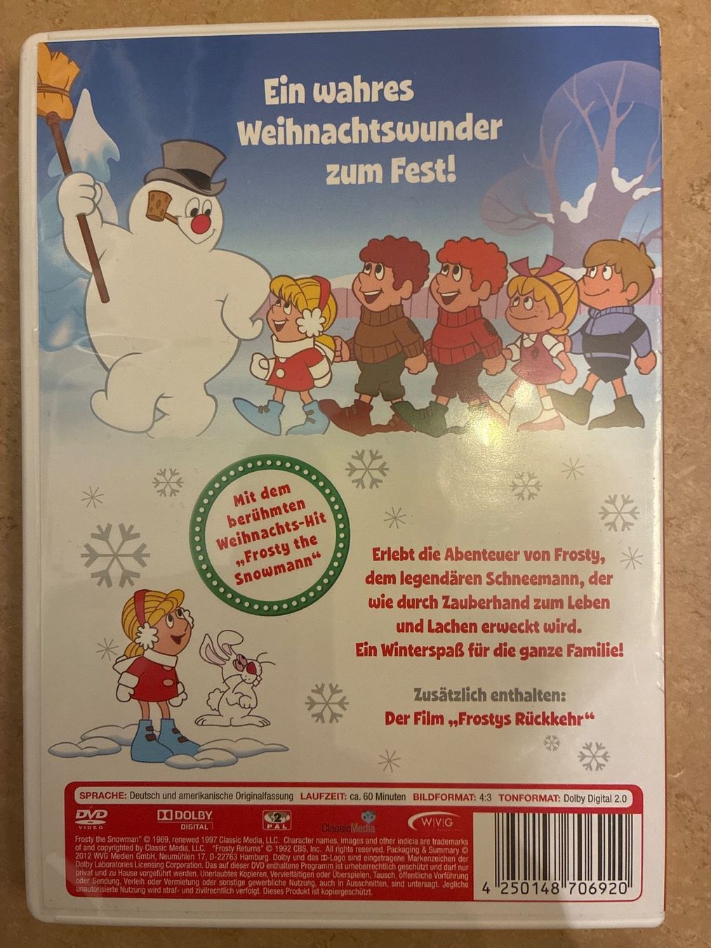Tutti i DVDs: DVD- Frosty der Schneemann – Usato da Guntershausen venduto da Gloominati 1