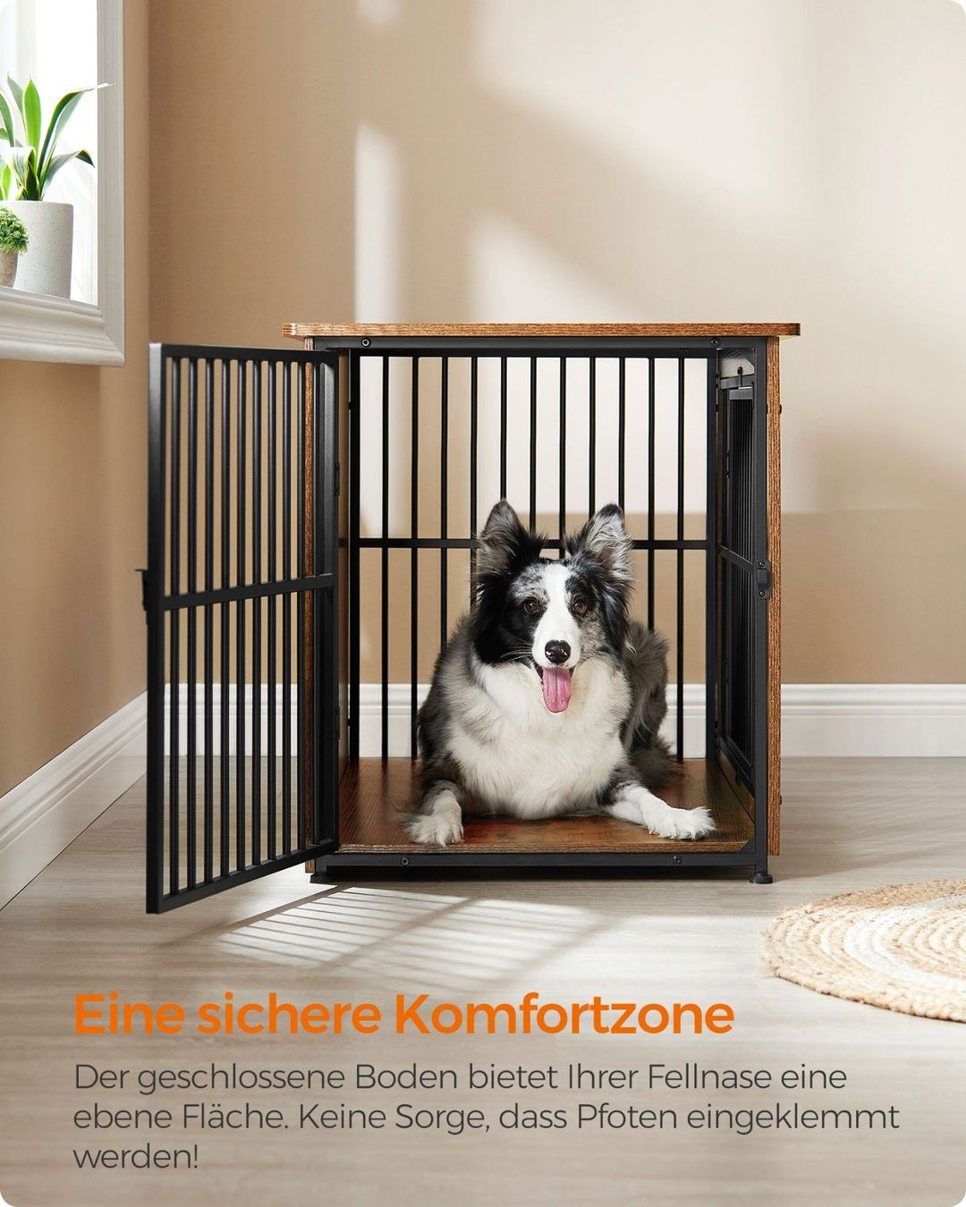 Gabbie, trasporto & Sicurezza: Hundekäfig Möbel Hundebox Indoor SOLARIS – Nuovo e nell'imballaggio originale da Lachen SZ venduto da MAMORU-MOEBEL 2
