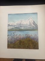 Ein wunderschönes original Aquarell gez. K.G.E.