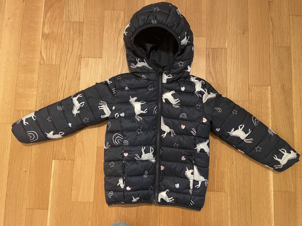 Giacche & Cappotti: Lightweight-Jacke mit Einhorn Muster, Grösse 104 – Usato da Winterthur venduto da Tiklo