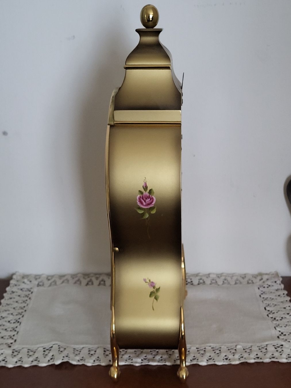 Orologi: Neuenburger-Pendule, Blumenmalerei, Vintage – Usato da Kriens venduto da StudachKriens 3