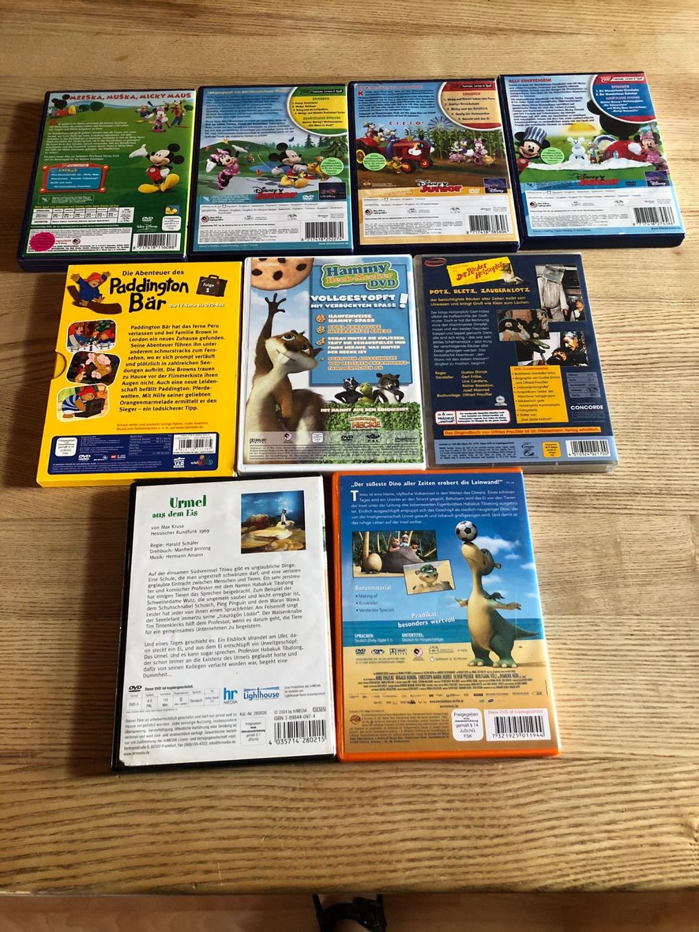 Tous les DVDs: 9 lustige Kinder-DVDs – D'occasion à Röschenz par Tashroal 1